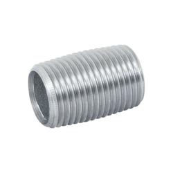 Niple Acero Galvanizado Cuerda Corrida 1/2"