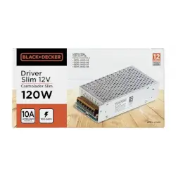 Driver 120W 10A Bivolt 198 X 98 X 42mm