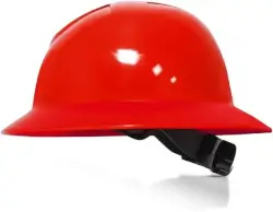 Casco Rojo Ala Ancha Intervalos