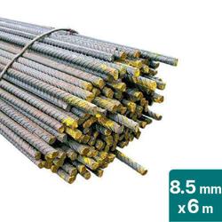 Varilla Corrugada 8.5mm x 6m - G60 / 420 Mpa