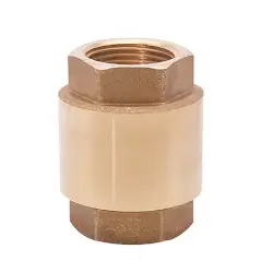 Valvula Check Vertical Wog 200Lbs 19 mm 3/4" Laton 4045N.19