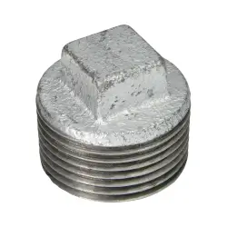 Tapon Macho Galvanizado Ced 40 25 mm 1"