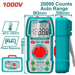 Tester Digital 1000V 20000 Industrial