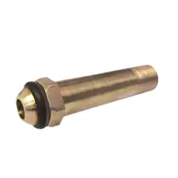 Punta Pool con Rosca y O-Ring Alta Calidad ¼" x 6 cm