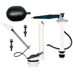 Juego Accesorios Plástico Completo para WC