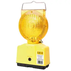 Lámpara Solar para Poste y Trafitambo Ámbar