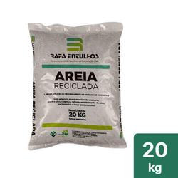 Areia Média Reciclada Ensacada 20Kg