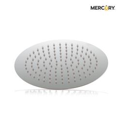 Ducha Agua Fría Acero Inox Redonda 10" de Lujo