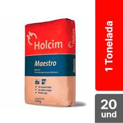 Cemento Mortero Maestro DS 20 un 1 ton