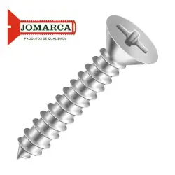 Parafuso Jomarfix Inox Philips Chata 4,0 x 50mm