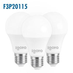 Pack de 3 focos led a60 15w