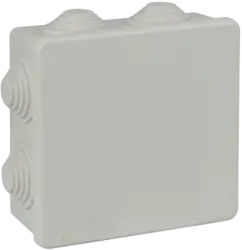 Caja Estanca con Conos Hueso IP55 Presión 80 x 80 x 45 mm