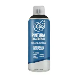 Pintura Acrilica en Aerosol Negro Metalico 400ml 1139-Nm