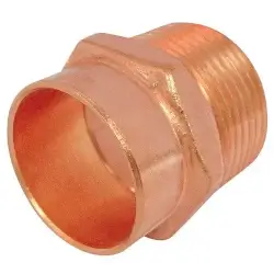 Conector RCA Ext Cobre GEN 1" x 25 mm