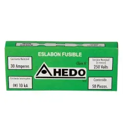 Listón Fusible 30Amp Caja 50 un