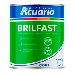 Pintura Esmalte Brillante Fast Blanco Secado Rápido 1 L