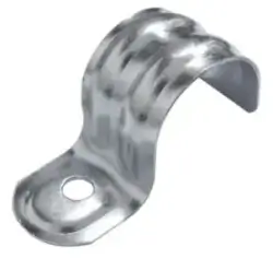 Grapa Tuberia Zin 3/8" Secilla 100 un