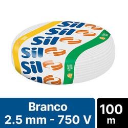 Cabo Flexível 2,50mm x 100M Branco