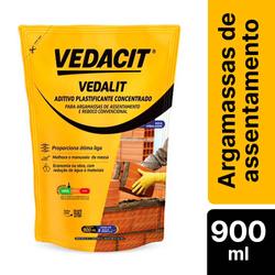 Aditivo Plastificante Argamassa Vedalit 900ml
