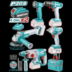 Kit de Herramienta X 5 pzs 20V