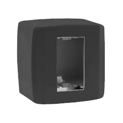 Sistema Box Slim 1 Módulo Preto 84014